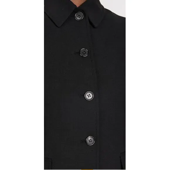 Theory Women's Tailored Vest, Black, 0 (New) - Picture 3 of 8